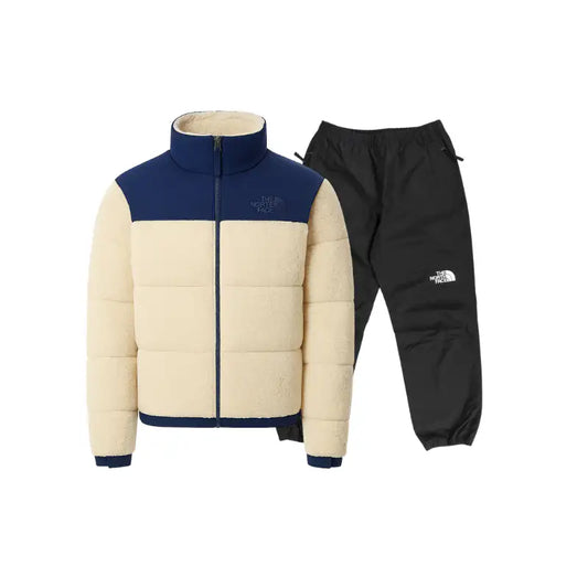 Ensemble The North Face Beige/Bleu
